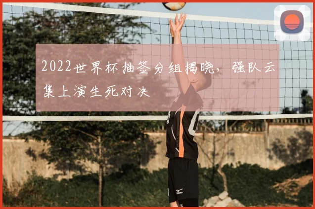 2022世界杯抽签分组揭晓,强队云集上演生死对决