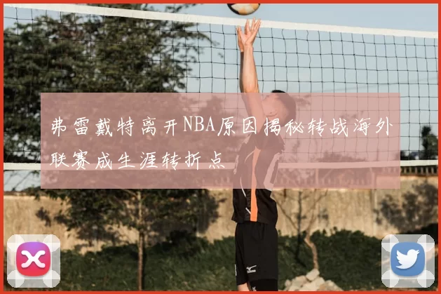 弗雷戴特离开NBA原因揭秘转战海外联赛成生涯转折点